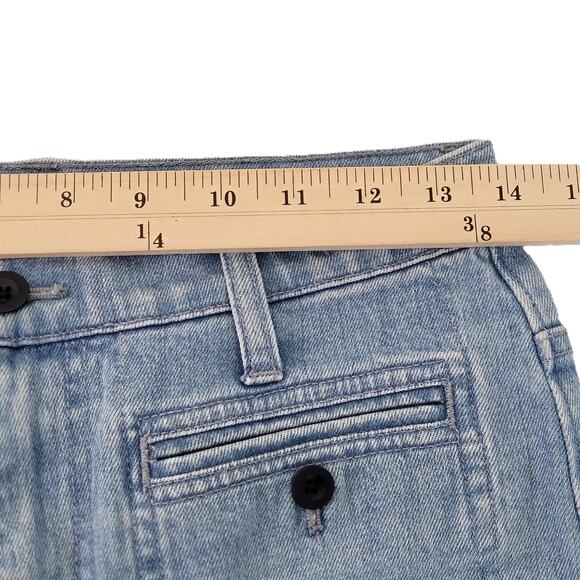 Madewell Women's Vintage Wide-Leg Crop Jeans Blue 26 - Picture 11 of 14